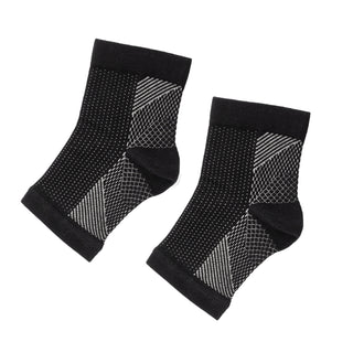 TISOX Ankle Compression Sock - BLACK